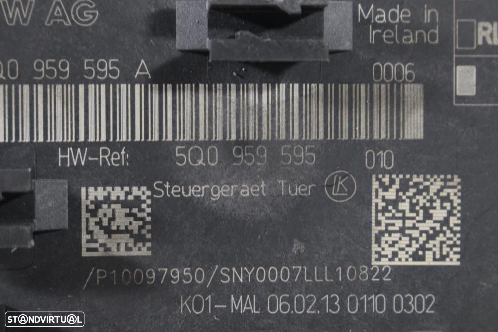Módulo Eletrónico Audi A3 (8V1, 8Vk)  5Q0959595a / 5Q0959595 - 6