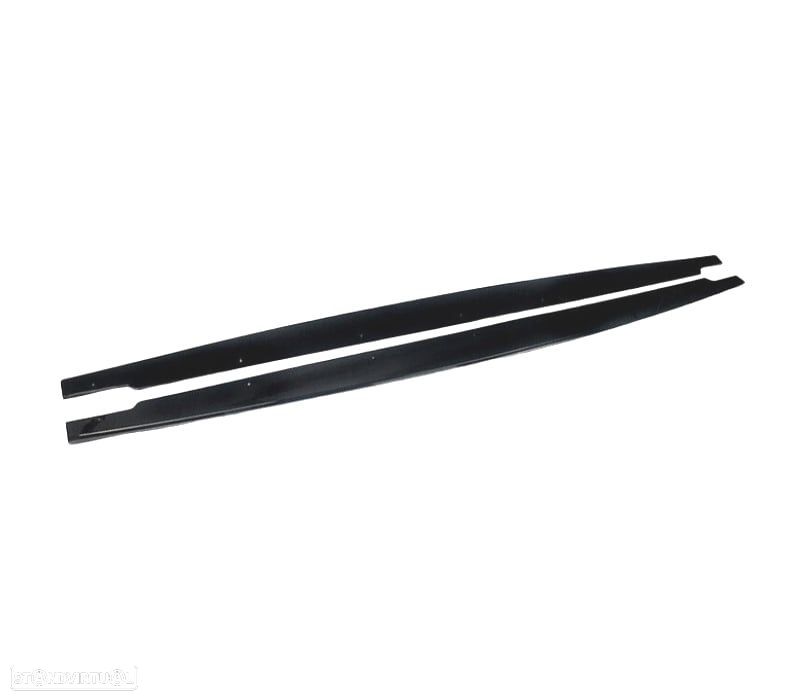 EXTENSÕES DE EMBALADEIRAS BMW E90 E92 E93 05-13 LOOK M PERFORMANCE PRETO BRILHANTE - 2