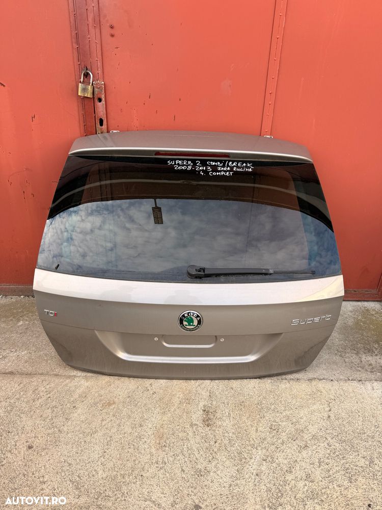 Vand Haion complet SKODA SUPERB 2 combi, break, fara rugina an 2008-2013 cod culoare LF8H-4K4K - 1