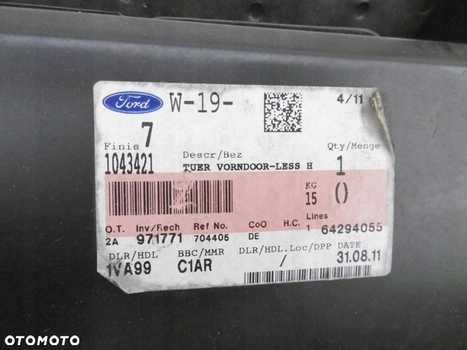 FORD MONDEO MK1 DRZWI lewe przednie nowe oem - 3
