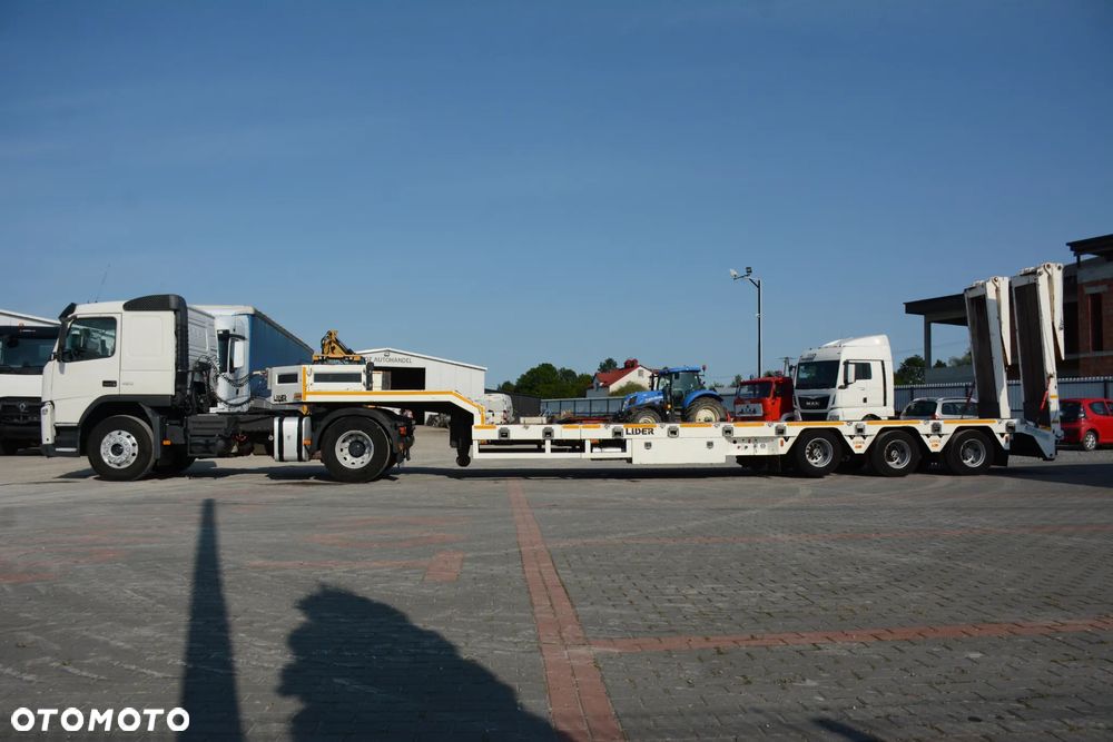 LIDER Trailers LWBD3A / 2019 r / Rozciągana 6m / 3 osie / Podnoszona oś - 4