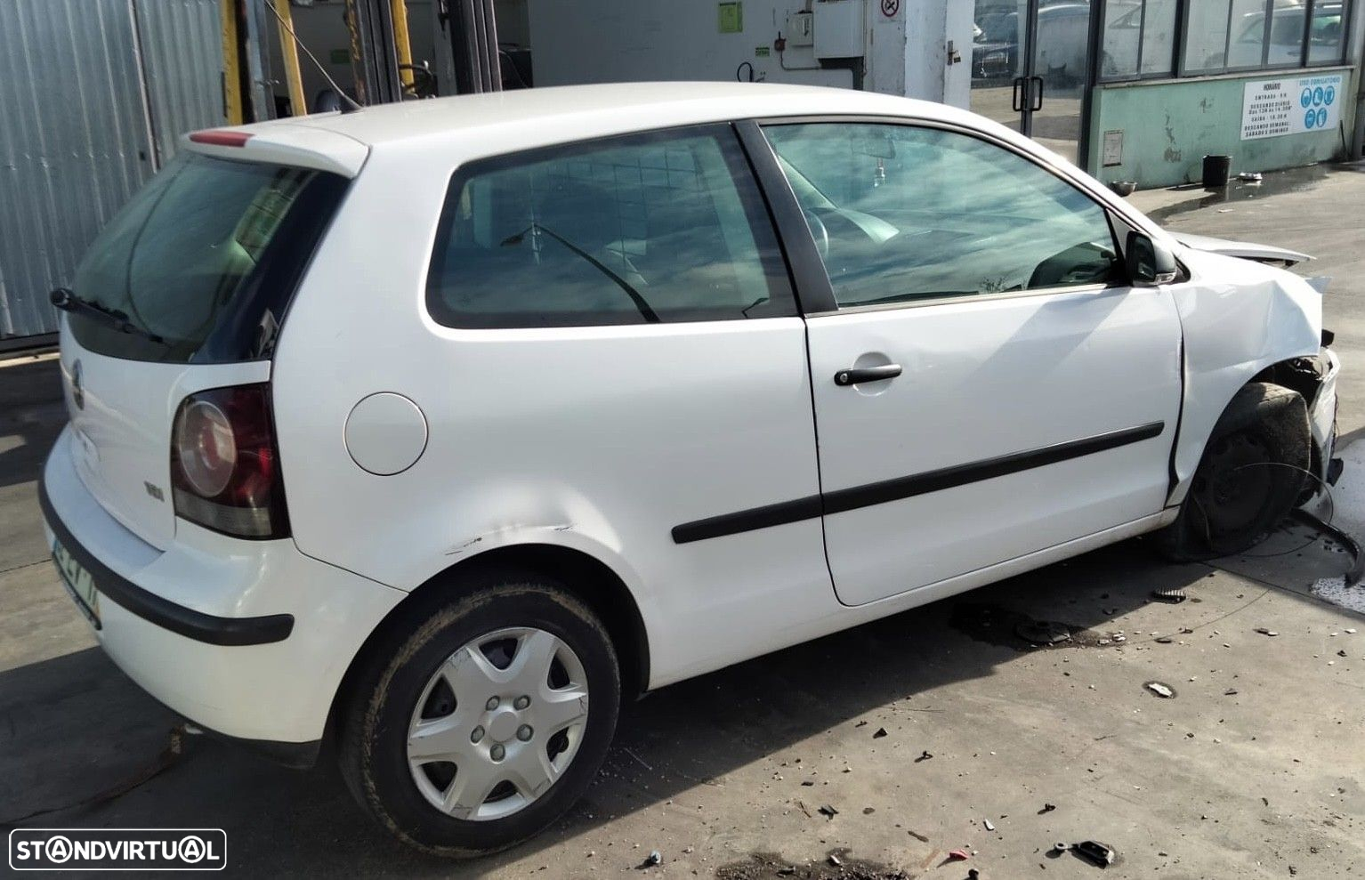 Vw Polo Van (9N) 1.4 TDI de 2007 disponível para peças - 3