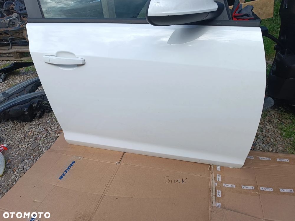 drzwi przód przednie prawe opel astra j iv kombi z40r 2011r białe - 2