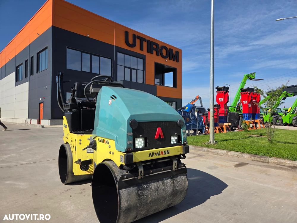 Ammann ARX12,  Latime tambur 0,8m, 1,5 TONE, 2017, 549h, sistem stropire, motor Yanmar 32CP, viteza 8km/h, raza intoarcere 2m, lungime 2m, posibilitate leasing, STARE FOARTE BUNA-PROMOTIE 11900 EUR+Tva - 10