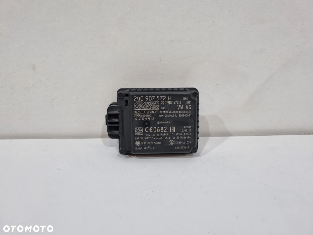 VW AUDI SEAT SKODA RADAR SENSOR DISTRONIC ACC 2Q0907572H - 1