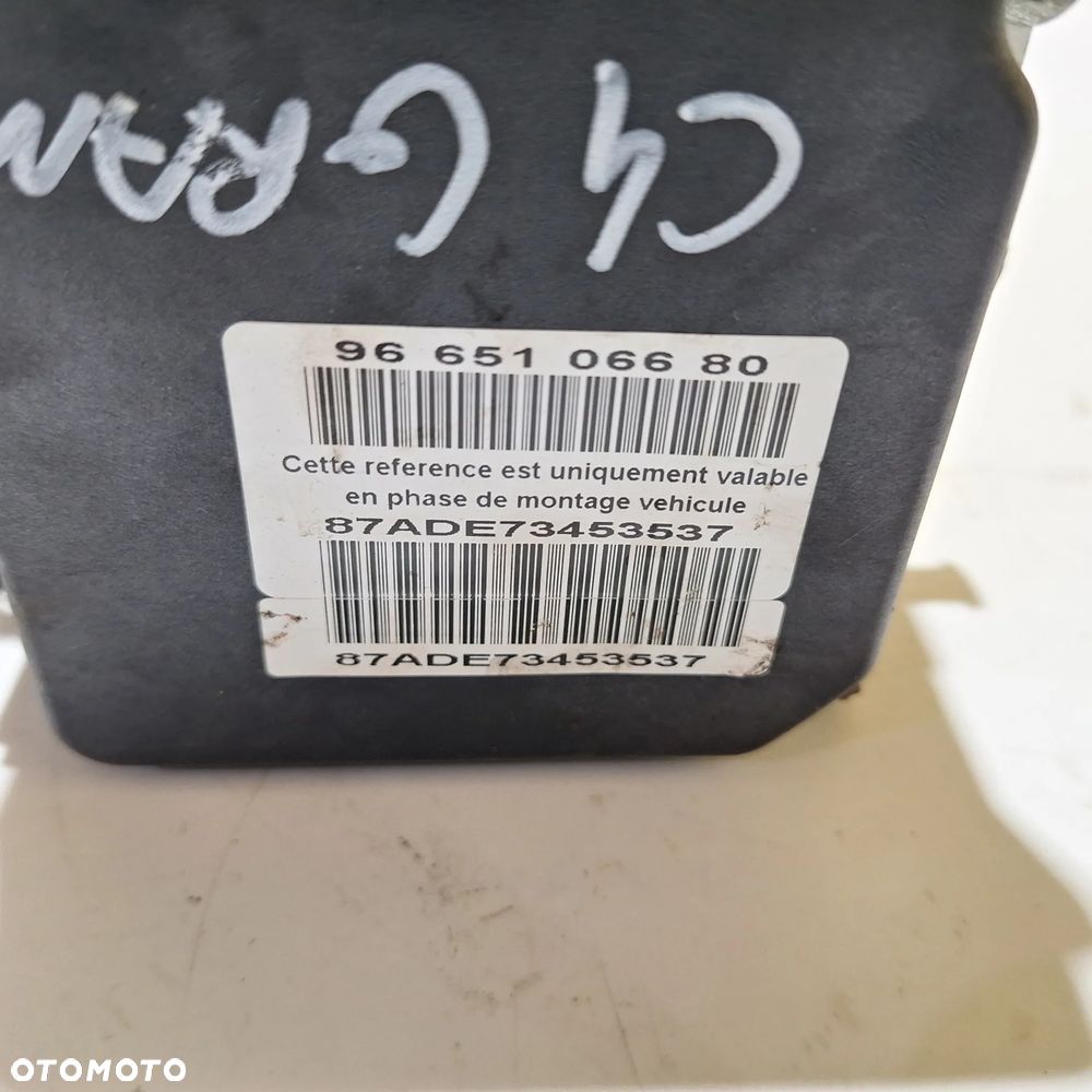 POMPA ABS CITROEN C4 PICASSO 0265230239  9665106680 - 5