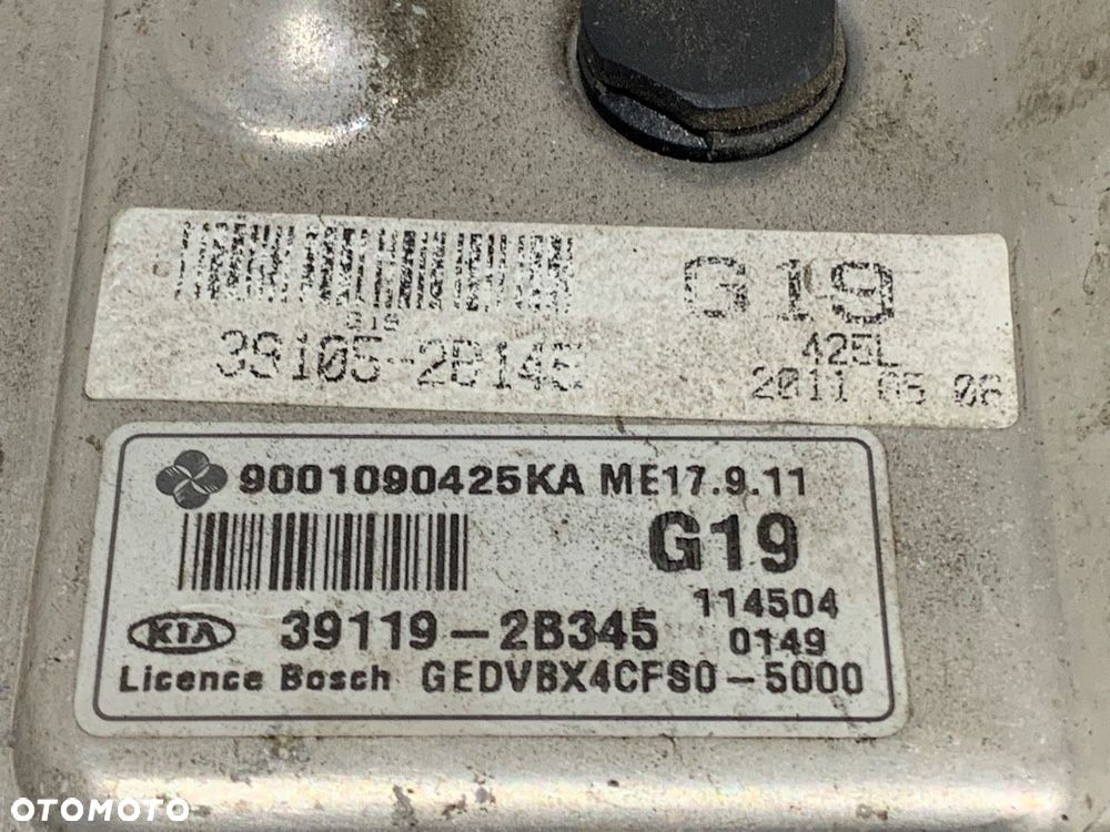 KOMPUTER SILNIKA - 99.00 PLN - KIA CEE'D liftback (ED) 2006 - 2012 1.4 77 kW [105 KM] benzyna 2006 - - 4