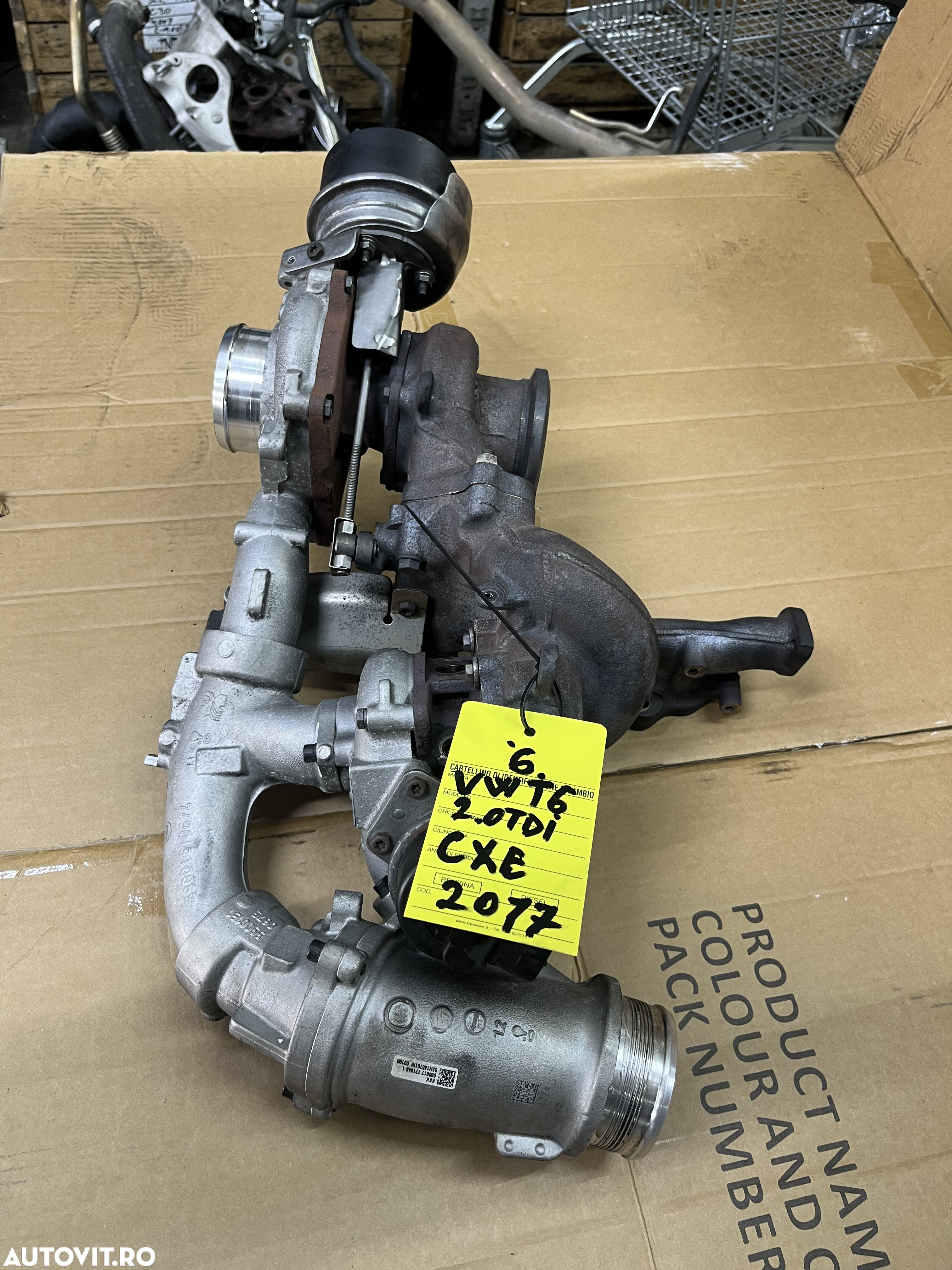 Turbine 03N145701M Vw T6 2.0 biturbo CXE 2017 - 2