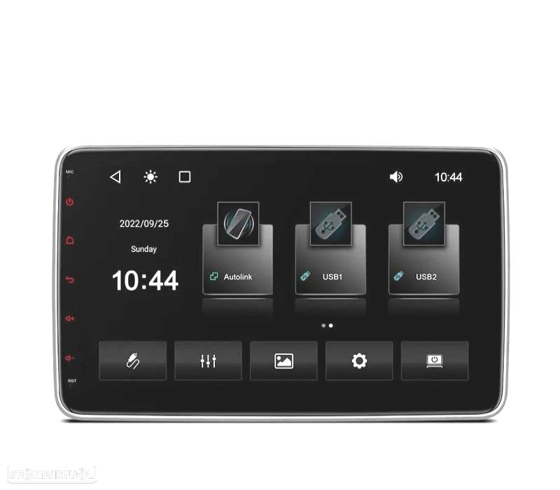 AUTO RADIO 2DIN ANDROID 10" HD TÁCTIL BLUETOOTH USB SD - 5