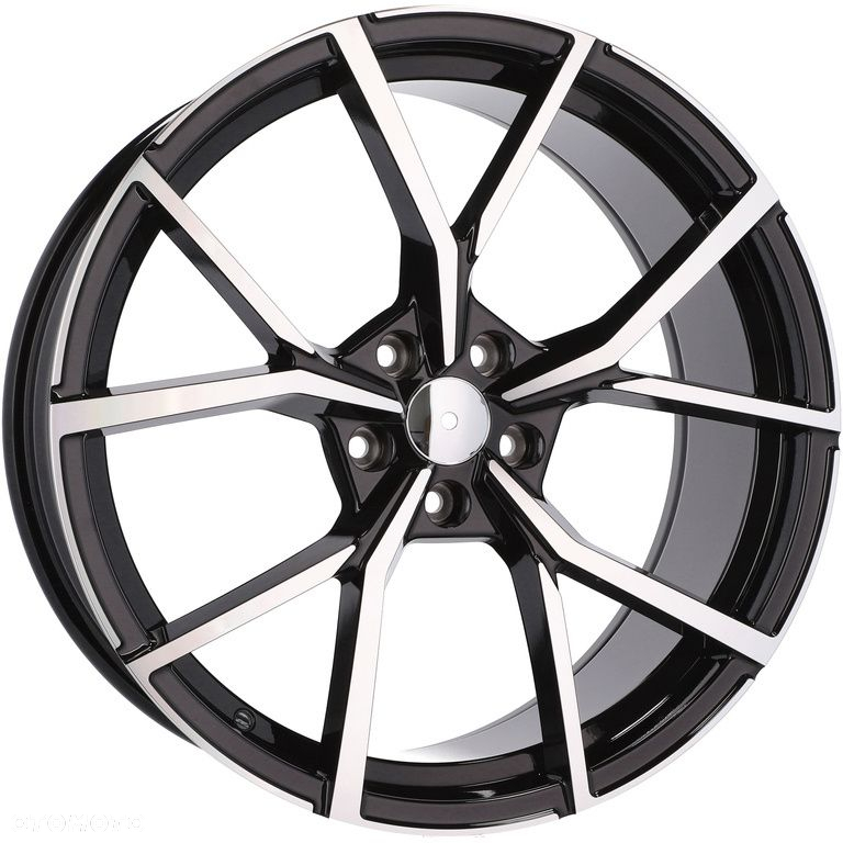 4x Felgi 17 m.in. do VW Arteon Caddy Crossgolf Golf GTI Alltrack Variant Passat Taos - B5801 (FBX256 - 9