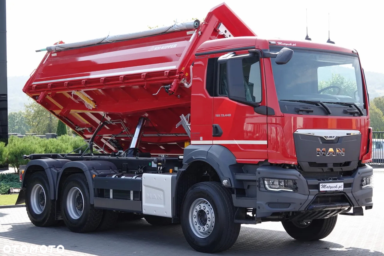 MAN TGS 33.440 / 6X4 / WYMIEŃ SWÓJ STARY NA NOWY / WYWROTKA 3 STRONNA / HYDROBURTA / BORDMATIC / KH-KIPPER / FABRYCZNIE NOWY / DOSTĘPNY OD RĘKI - 7