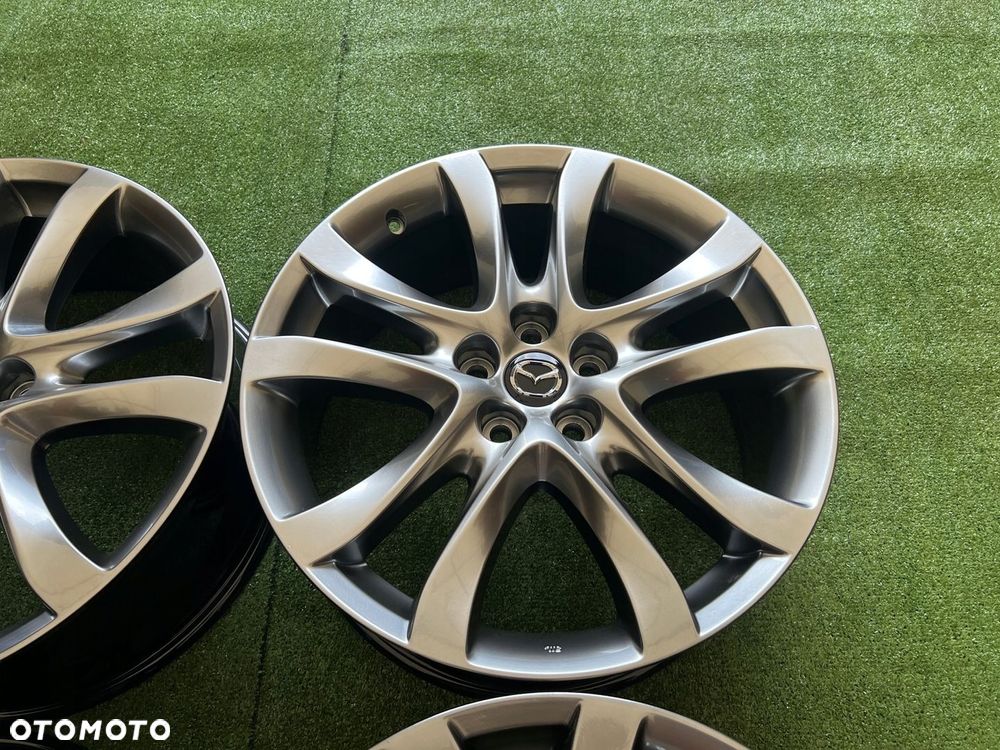 KOMPLET FELG FELGI ALU MAZDA CX-3 CX-5 CX30 CX60 19 ET45 ORYGINALNE - 7