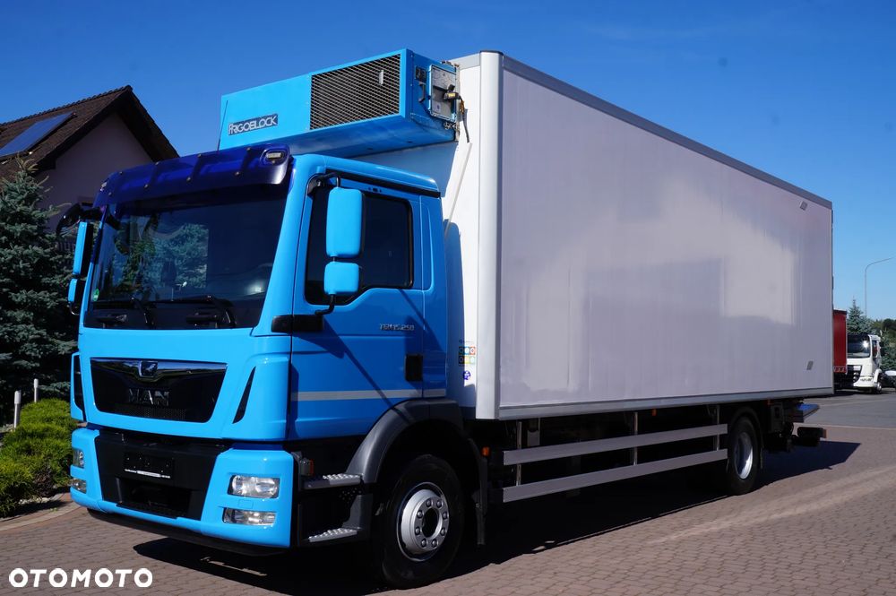 MAN TGM 15.250 EURO 6 CHŁODNIA LAMBERET ŁAD 7.300 KG NISKI PRZEBIEG - 2