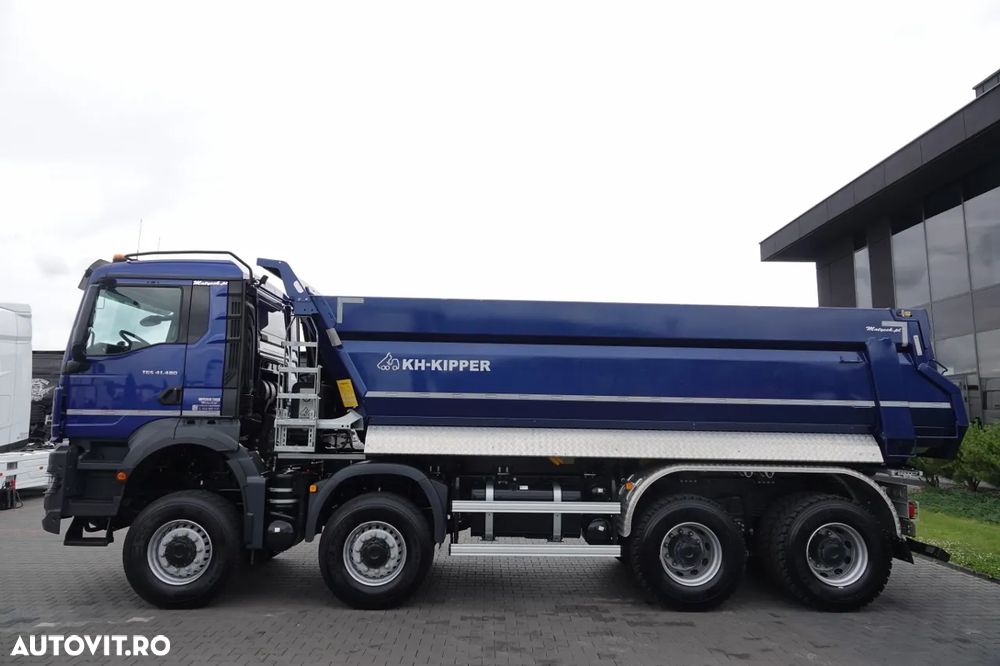 MAN TGS 41.480 / 8X6 / BASCULATOR / BASCULATOR SPATE / KH KIPPER / RICH EQUIPMENT / - - 12