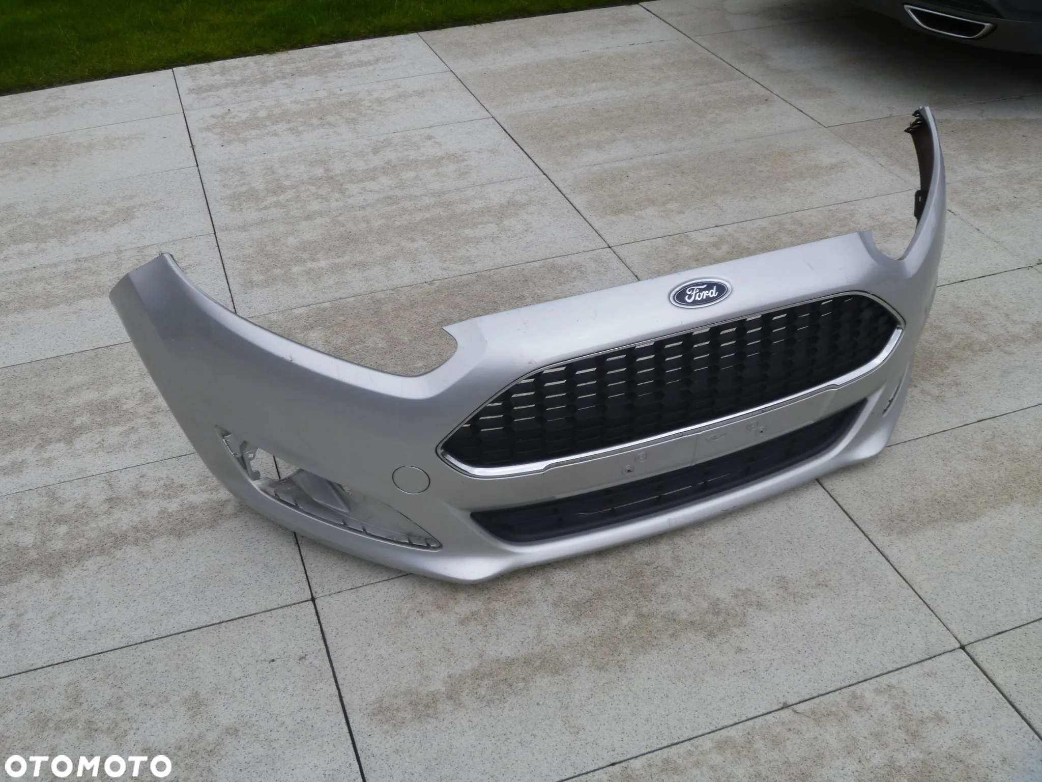 FORD FIESTA MK7 ZDERZAK PRZEDNI ATRAPA  ORYGINAŁ - 3