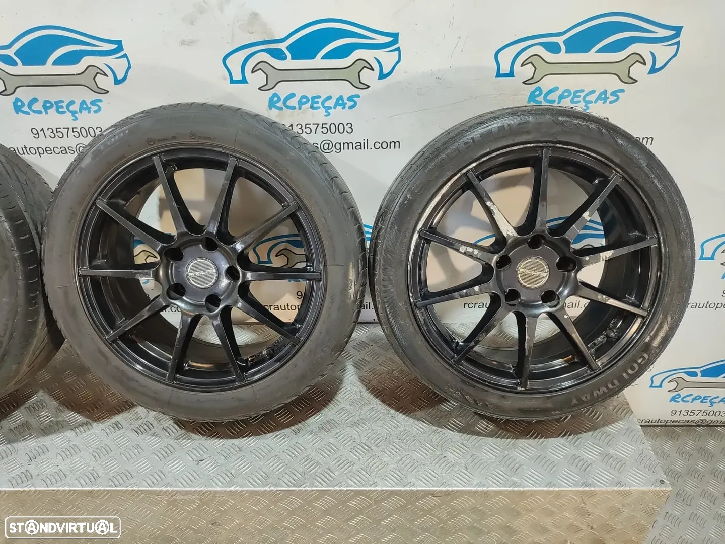 - Jantes 17" Originais Proline Wheels - BMW - 7,5J | ET38 | 5x120 - Originais - E87 | E81 | E88 | E82 | E90 | E91 | E92 | E93 | Polegadas | Jante - 5
