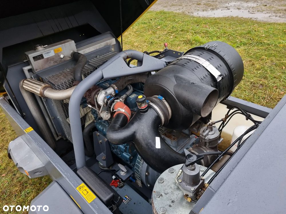 Atlas Copco XAS 137 Kompresor Śrubowy Sprężarka 8,5m3 jak Nowy z Norwegii 801 mtg!! Silnik Kubota 4cyl. Do rejestracji. Chłodnica cyklonowa! Igła! Serwisy w DEKRA BMWT - 36