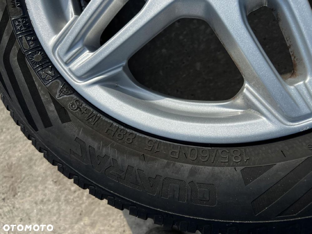 KOŁA FELGI OPONY CAŁOROCZNE ZIMOWE FORD FIESTA MK7 185/60 R15 - 9