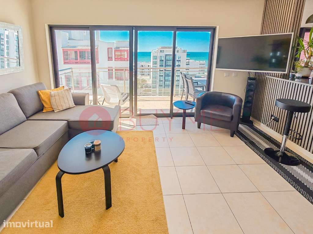 Apartamento T2 com Vista Mar no Centro de Quarteira a 3 Minutos da ... - Grande imagem: 2/18