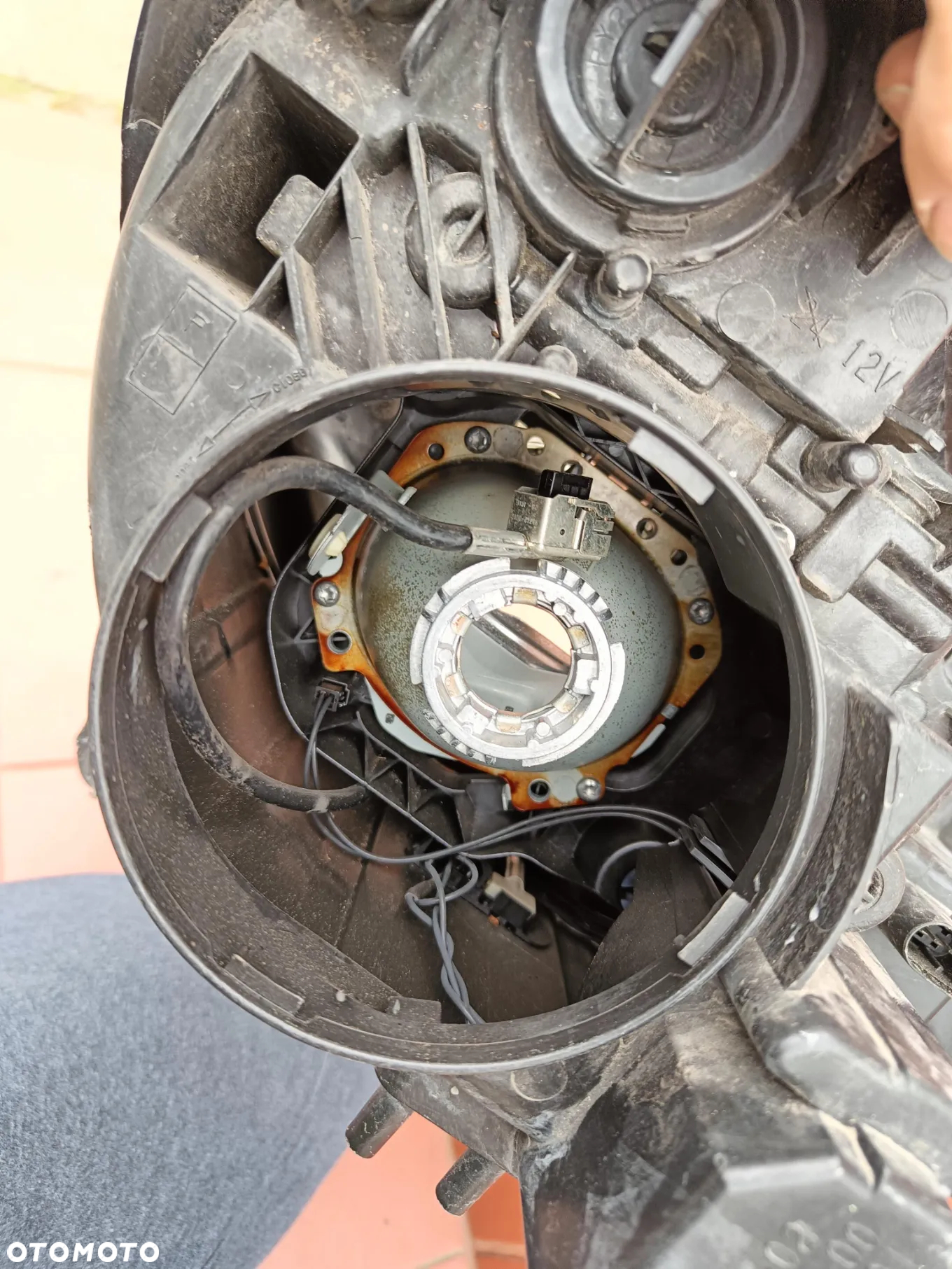 MERCEDES W211 LIFT LAMPA LEWA PRZÓD PRZEDNIA BI XENON NIE SKRĘTNY - 13