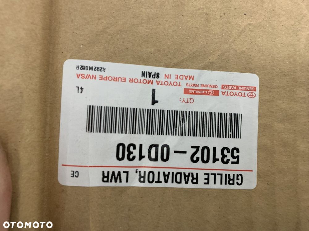 NOWY ORYGINALNY GRILL ATRAPA TOYOTA YARIS III 3 LIFT 17-20 53102-0D130 - 8