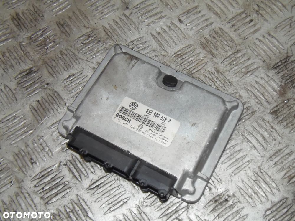 KOMPUTER STEROWNIK SILNIK VOLKSWAGEN PASSAT 1.9 TDI 038906018P - 1