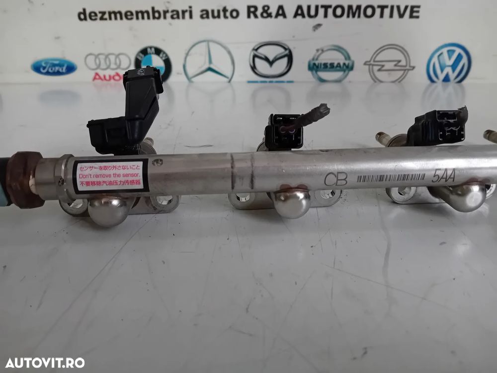 Injector Rampa Injectoare Honda Civic HRV HR-V 1.5 Benzina Turbo 2015-2020 Motor L15BA 18.000 Km - 6