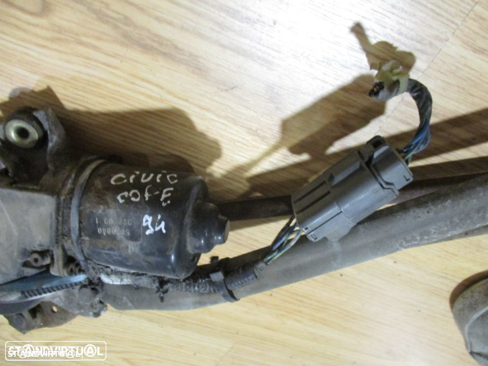 Motor Limpa Vidros Honda Civic com armação 1992 a 1995 - 2