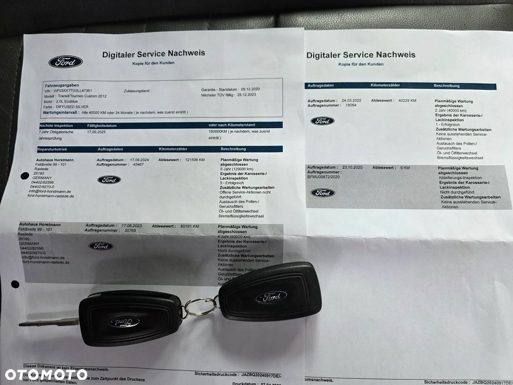Ford Tourneo Custom 320 L2H1 VA MH Titanium X - 8