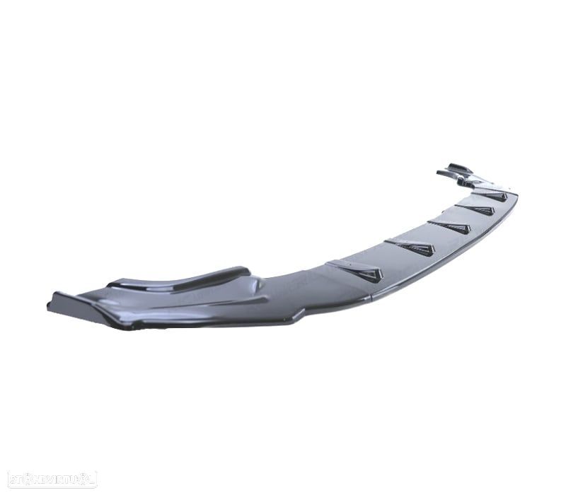 SPOILER LIP FRONTAL VOLKSWAGEN VW GOLF 7 13-20 LOOK GTI PRETO BRILHANTE - 3