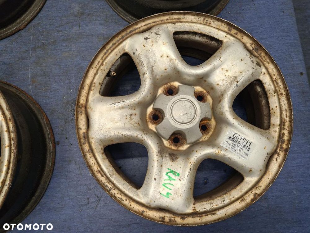 4X FELGI STALOWE R16 6.5J 5x114.3 TOYOTA RAV4 - 4