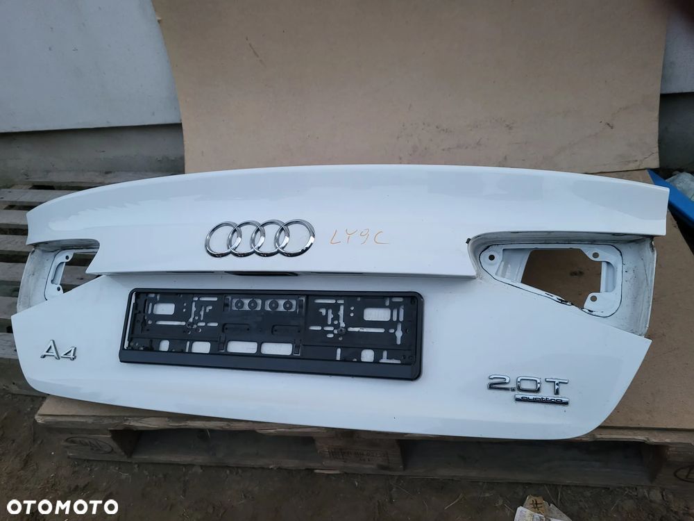 Klapa tył tylna AUDI A4 B8 8K Sedan LIFT 12-15  LY9C - 2
