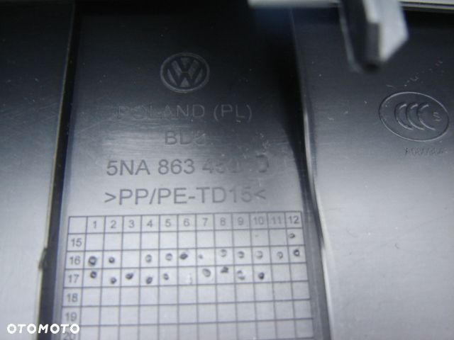 VW TIGUAN NAKŁADKA BAGAŻNIKA 5NA863459 - 2