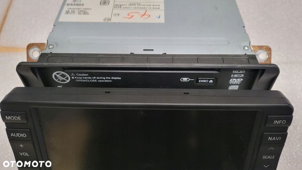 Radio Nawigacja DVD 2 Din MITSUBISHI LANCER VIII 8750A143 - 3