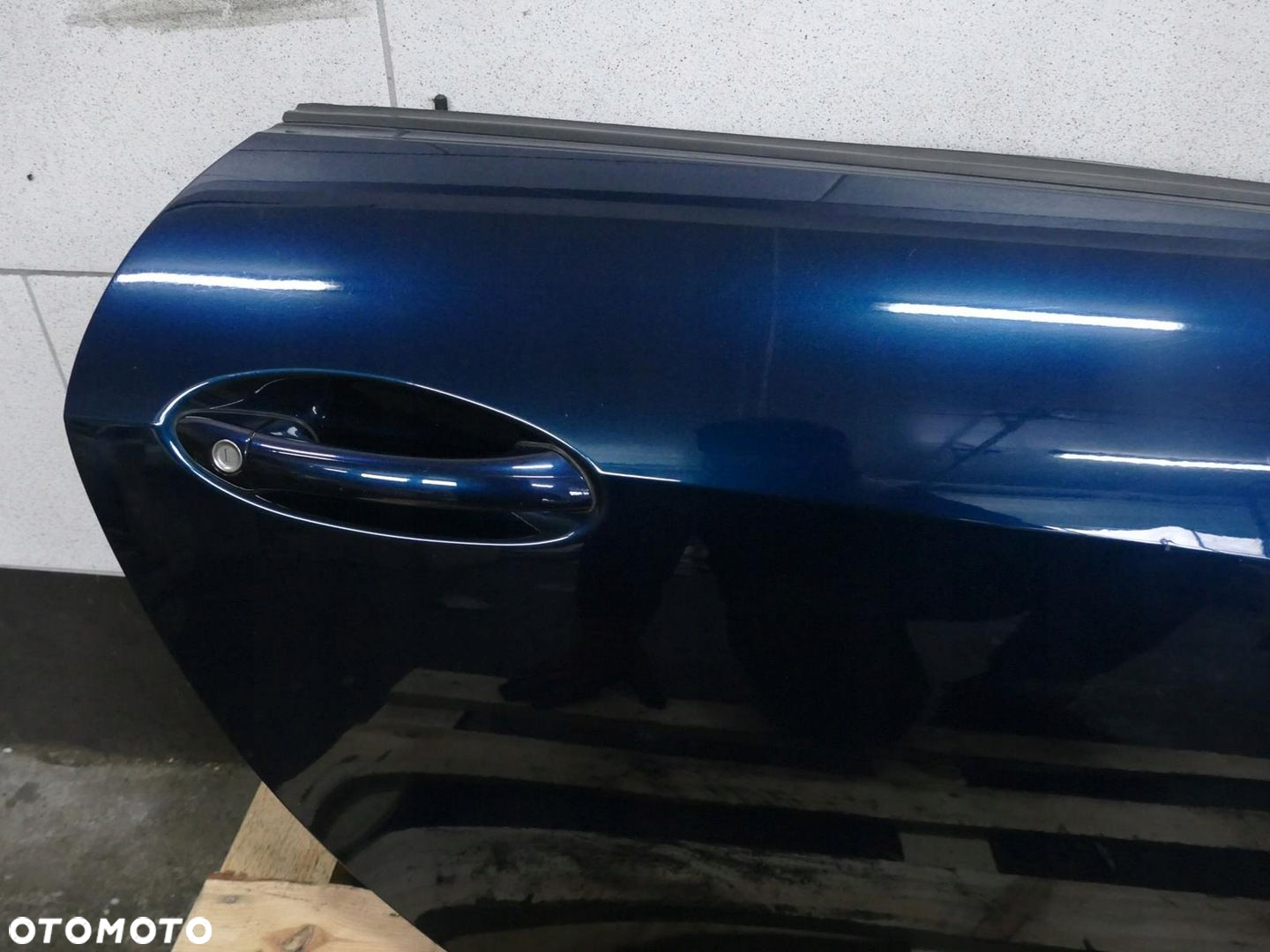 MERCEDES SLK R171 DRZWI PRAWE NIEBIESKIE KOLOR C950 - 2