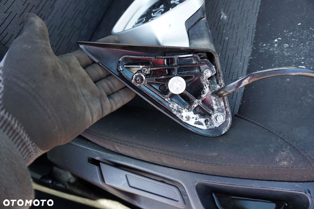 LUSTERKO ELEKTRYCZNE PRAWE OCTAVIA II LIFT 9156 EU 6-PIN SREBRNY SKODA 2008-2013 - 8