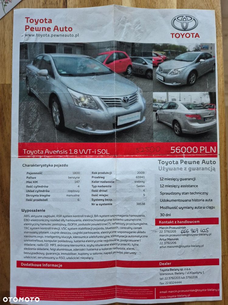 Toyota Avensis 1.8 Sol - 17