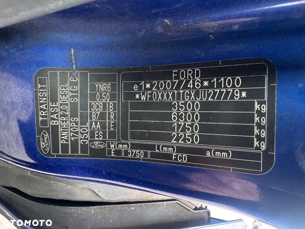 Ford Transit 2.0 Ecoblue TDCi 170 kM L3H3 - 15