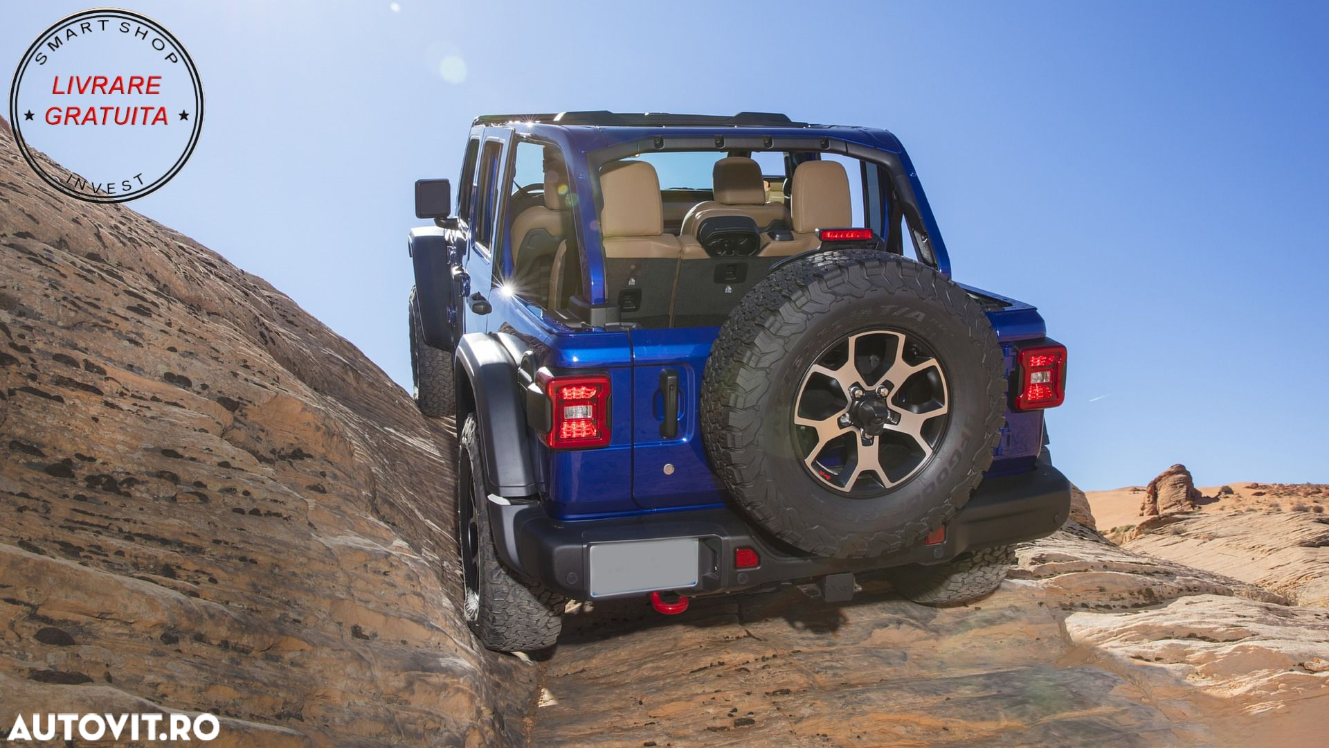 Bara Spate JEEP Wrangler JL (2018-Up) 10th Anniversary Hard Rock Style- livrare gratuita - 12