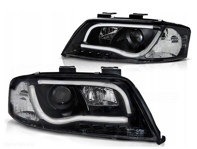 Reflektor Lampa Day line light LED Tube Neon Tuning Audi a6 C5 4b 1997-2001 - 3