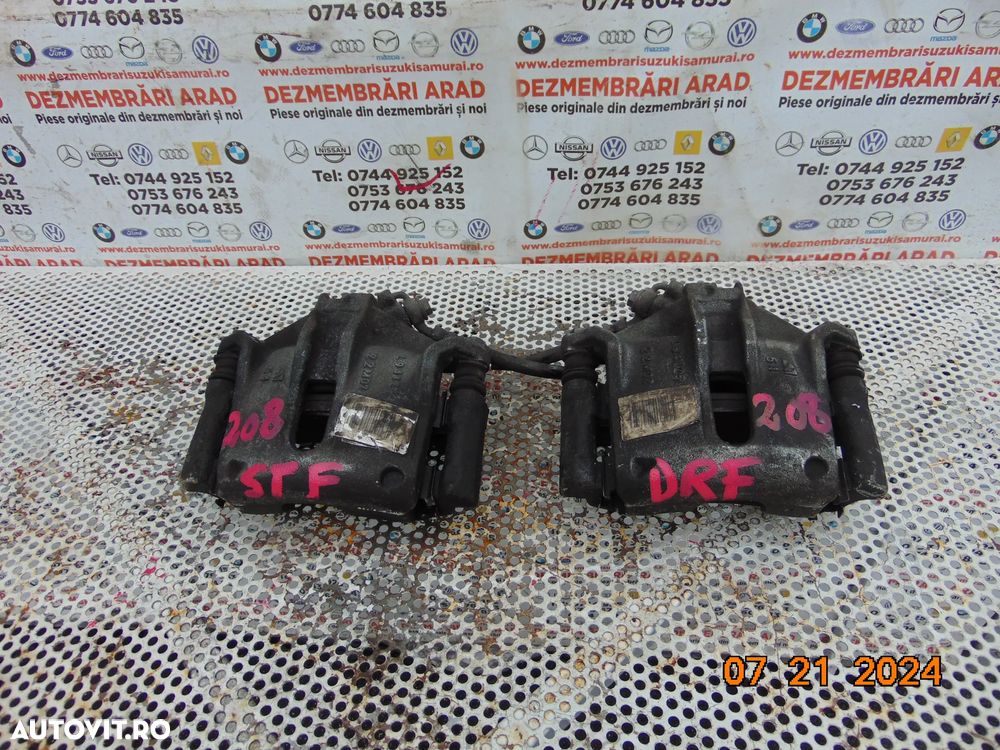Etrier fata Peugeot 208 dupa 2019 etrieri fata stanga dreapta peugeot 2008 dupa 2019 - 4