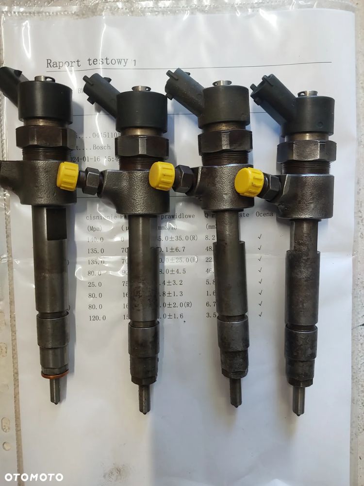 Wtryski wtrysk Fiat Lancia Opel Alfa 1.9 JTD 0445110119 SPRAWDZONE GWARANCJA - 1