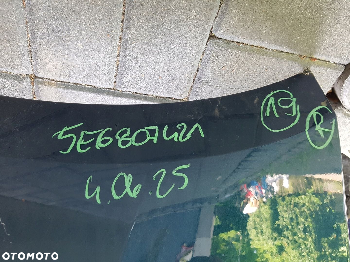 SKODA OCTAVIA 4 sedan zderzak tył spoiler tył 5E6807421 - 9