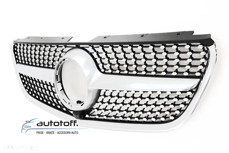 Grila Mercedes Vito W447 (14-19) model Diamond - 4