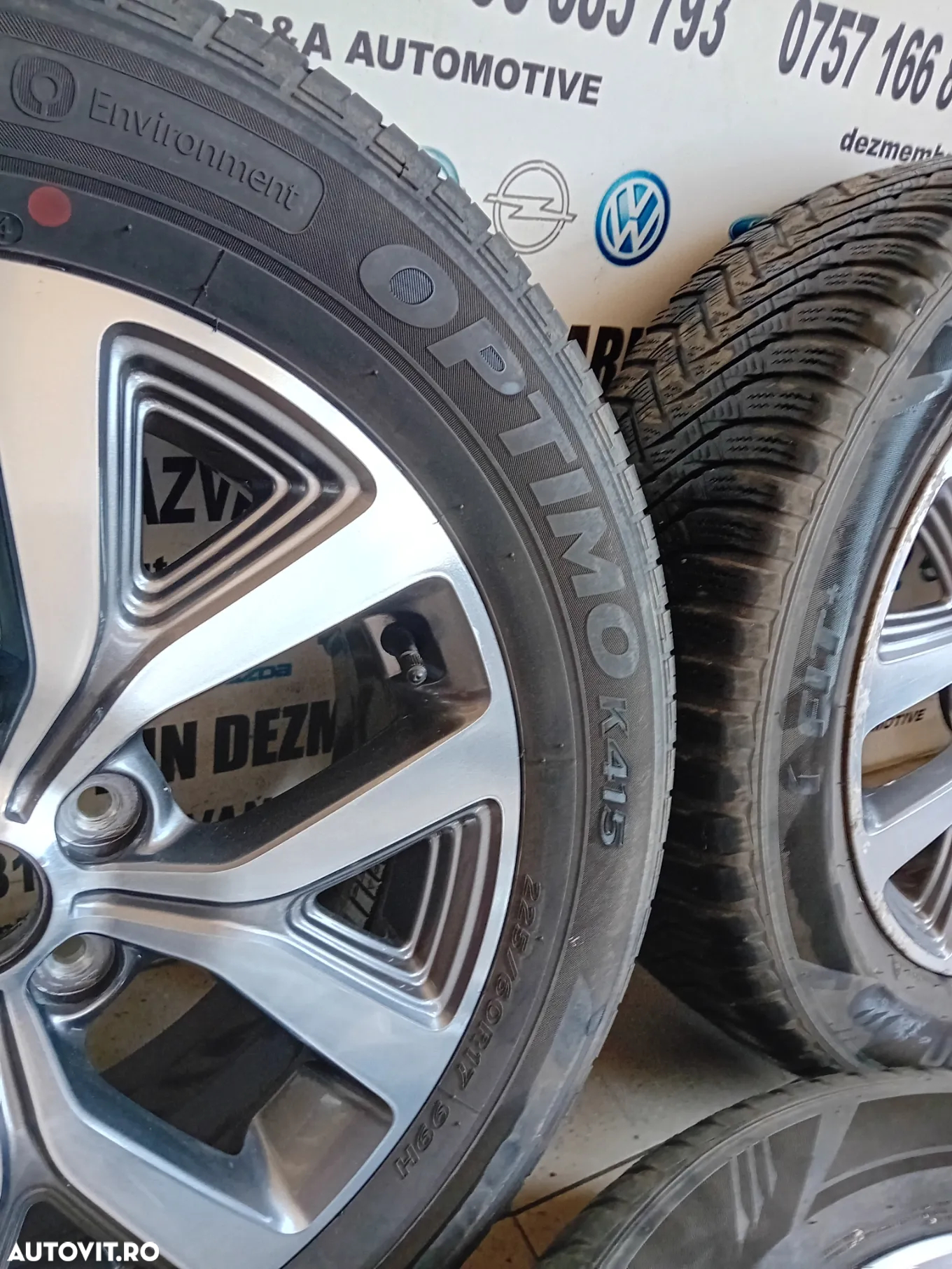 Set 5 Jante Aluminiu R17 Kia Sportage Hyundai IX35 Nissan Dacia Suzuki 5x114.3 225/60R17 - 10