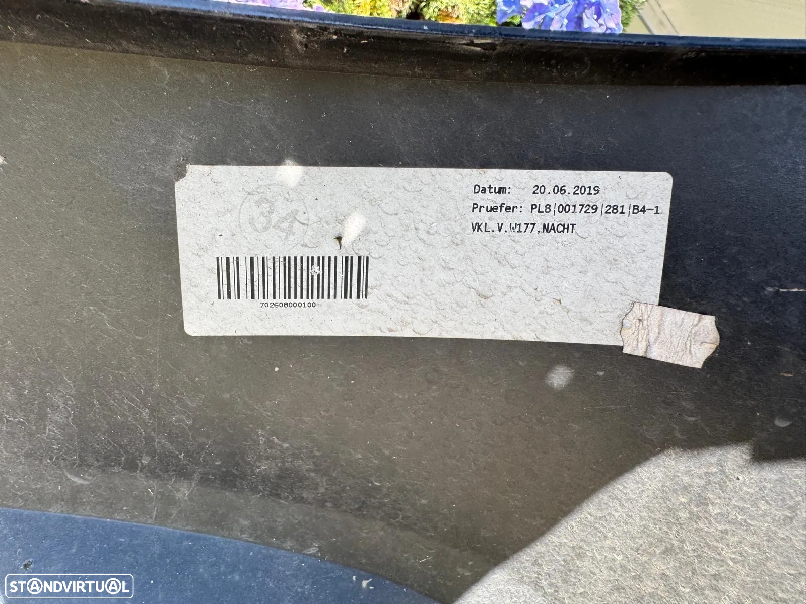 Parachoques Mercedes A180d W177 - 5