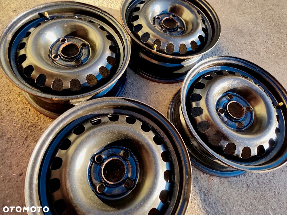 4x100 Felgi Stalowe Stal 14 Koła DAEWOO NUBIRA LANOS NEXIA KALOS CHEVROLET AVEO OPEL ASTRA G CORSA COMBO ADAM VECTRA Legnica ALU-RAD - 4