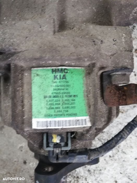 punte spate planetară spate Hyundai tucson 4x4 20D cutie transfer grup diferențial  cutie de viteze manuala pt motor 20 diesel - 4