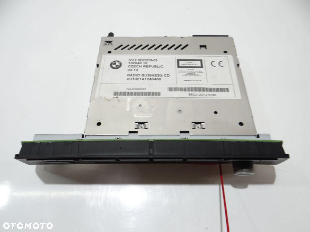 RADIOODTWARZACZ CD BMW X3 E83 LCI 9205278 - 4