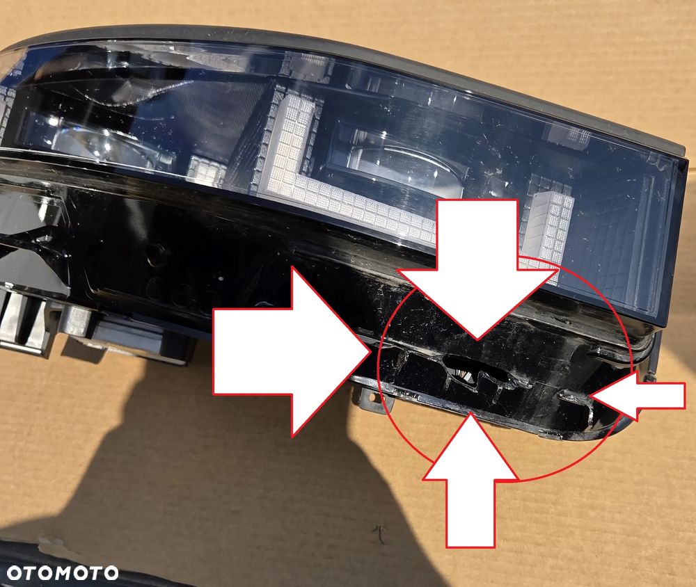 Lampa przednia prawa Hyundai IONIQ 5 NE Full Led 92102GI000 92102-GI000 92102GI 92102-GI 92180-GI110 Reflektor prawy przód przedni Hyundai Ioniq 5 Full Led - 6